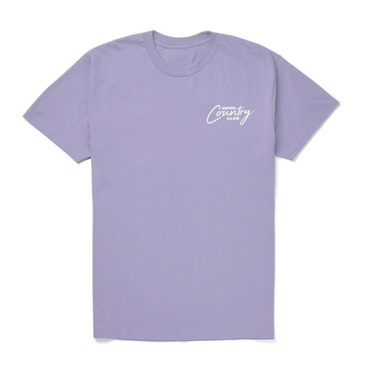 "Country Palms" - DCC lavendar haze tee