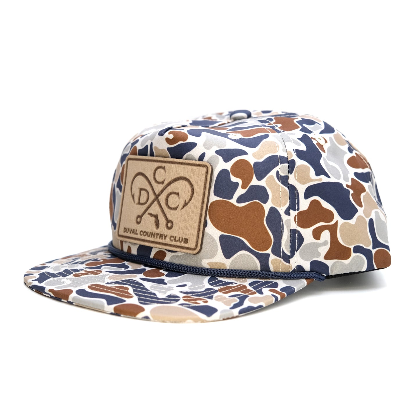 "DCC Deck Patch"- camo unstructured hat