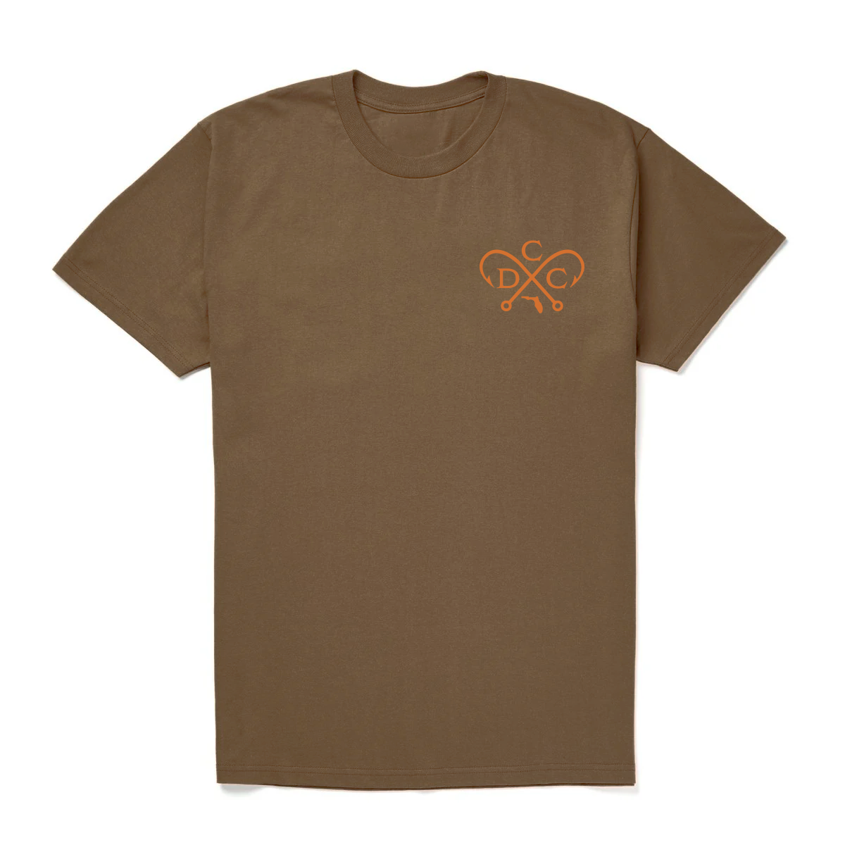 "Duval Redfish" - brown tshirt