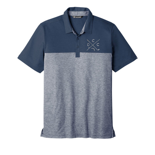 "Blocked out" DCC x TravisMathew polo