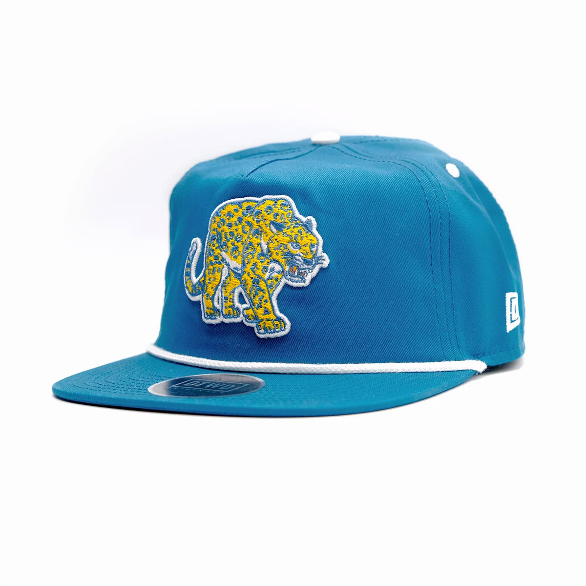 "On the prowl"- teal unstructured hat