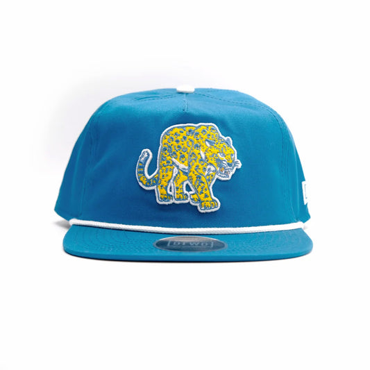 "On the prowl"- teal unstructured hat