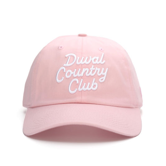 DCC script - pink - dad hat