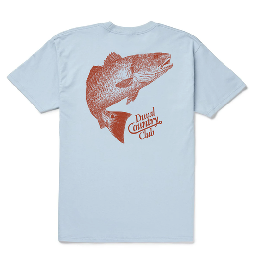 "DCC Redfish" - lite blue tshirt